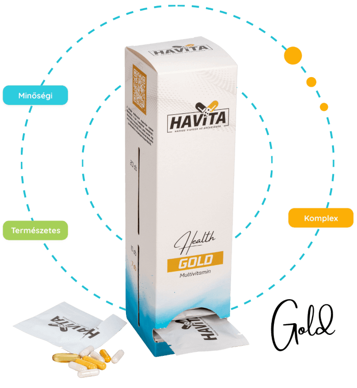 Havita Gold multivitamin az egészségmegőrzéshez.