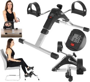 Az univerzális, mini szobakerékpár által egyaránt erősítheted karod és lábad otthonod kényelmében