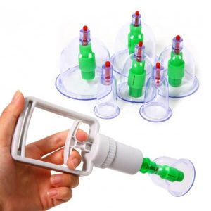 Test- és lélekmegújító köpölyöző készlet fájdalomcsillapításhoz és regeneráláshoz