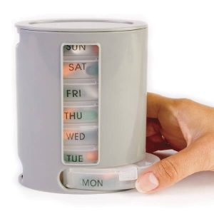 Szortírozd egyszerűen piruláid a gyógyszeradagoló torony segítségével a hét minden egyes napján
