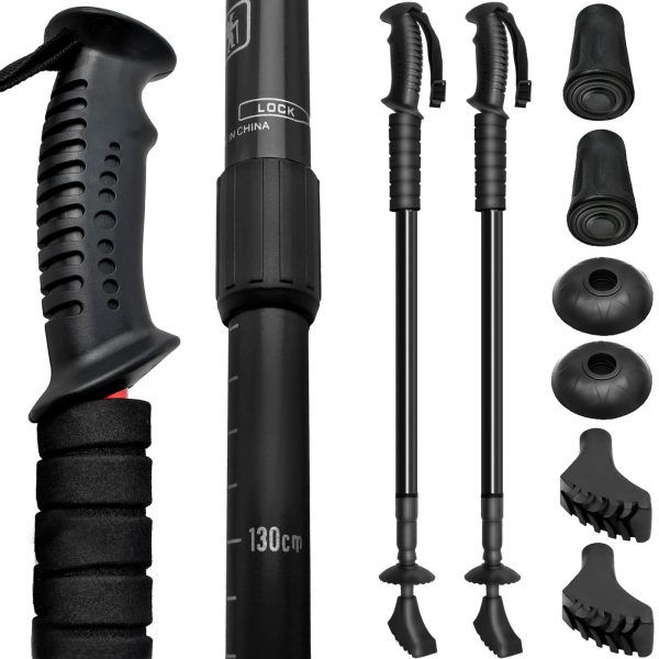 Túrabot masszív anyagból és párnázott fogantyúkkal a hosszú túrákhoz, sétákhoz