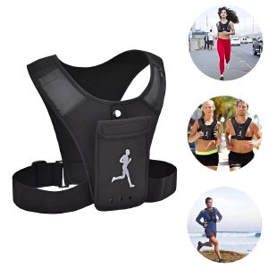 Praktikus futómellény fényvisszaverő felülettel és mobiltelefon tartó zsebbel