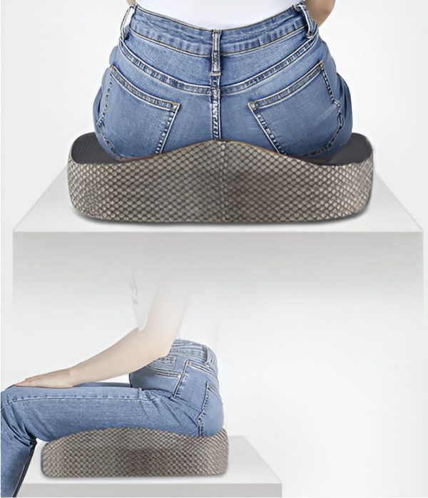 Az ülőpárna eloszlatja a testsúlyt, így hozzájárul a fájdalom és a nyomás csillapításához