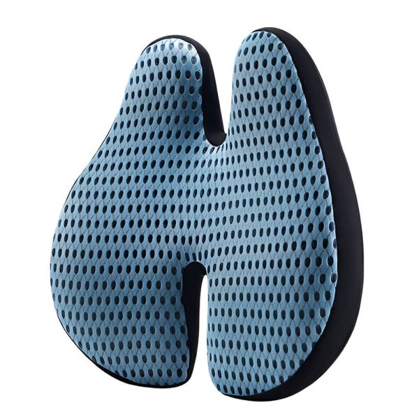 Ez az ortopéd derékpárna hozzájárul a hát- és a derékfájdalom csökkentéséhez, valamint a memóriahab által kényelmesebb teszi az ülést