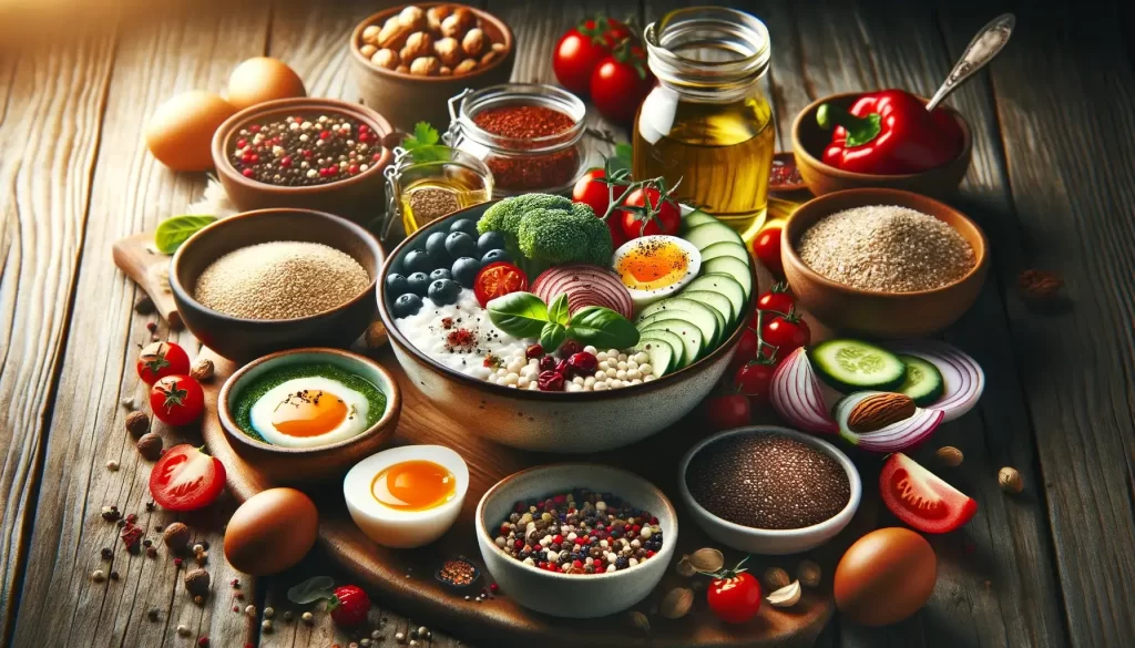 A képen a cink természetes forrásai láthatóak