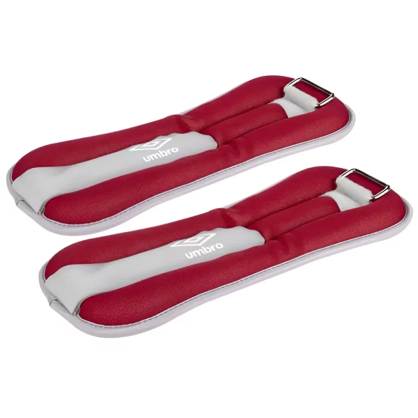 2 db csukló és bokasúly piros színben