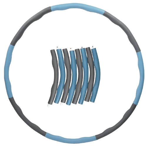 Masszív, súlyozott hullahopp karika