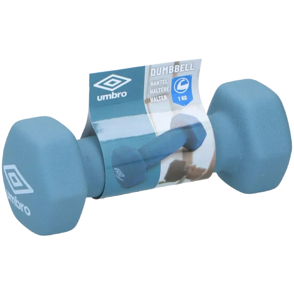 Az Umbro 1 kg-os súlyzója háttér nélkül