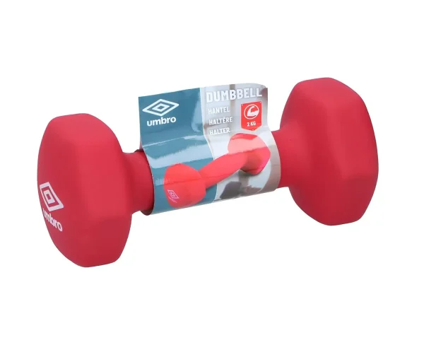 2 kg-os piros súlyzó