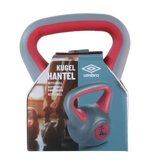 A 4 kg súllyal rendelkező kettlebell elölnézetből