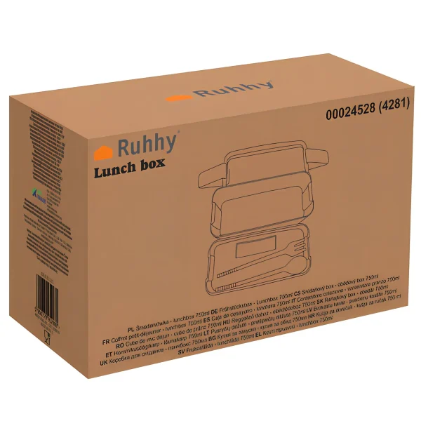 Az uzsonnás doboz eredeti csomagolásában