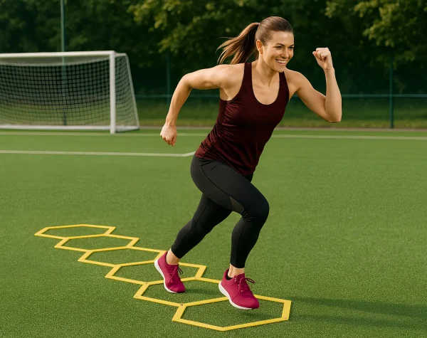 Gyakorlás az Umbro koordinációs létra segítségével