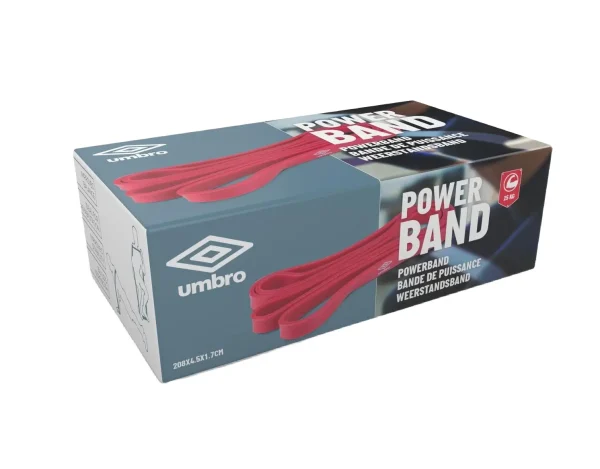 A fitnesz gumiszalag bontatlanul, eredeti csomagolásában