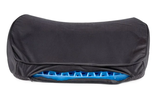 A tehermentesítő ülőpárna és a hozzátartozó, légáteresztő huzat