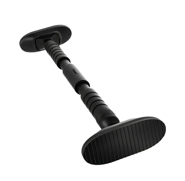 A fekete színű húzódzkodó rúd összeszerelve, teljes méretben