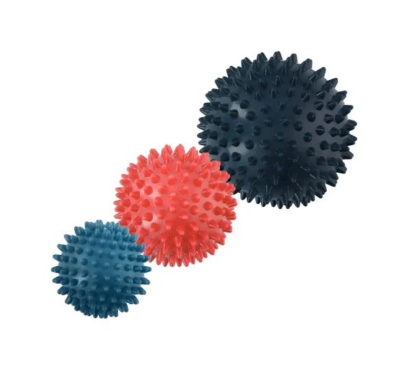 A 3 db különböző színű masszírozó labda