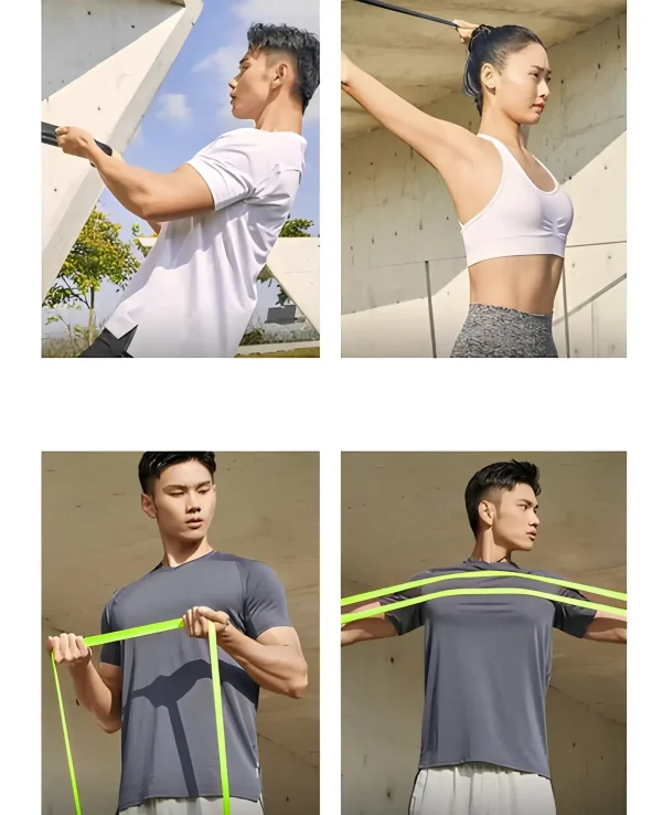 Az edző gumiszalagok tesztelése különféle terepeken