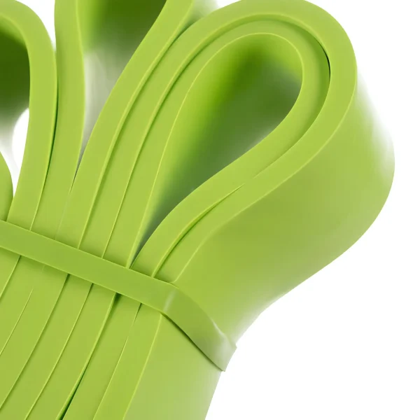 Strapabíró és hajlékony edző gumiszalag közelről