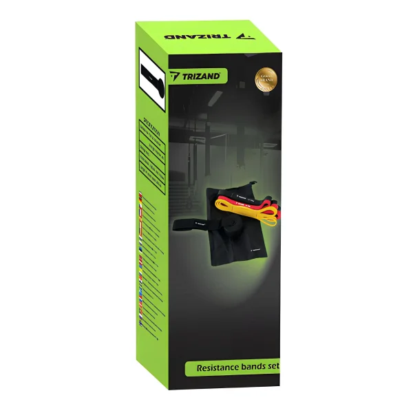 Az edzőszalag szett eredeti csomagolásában