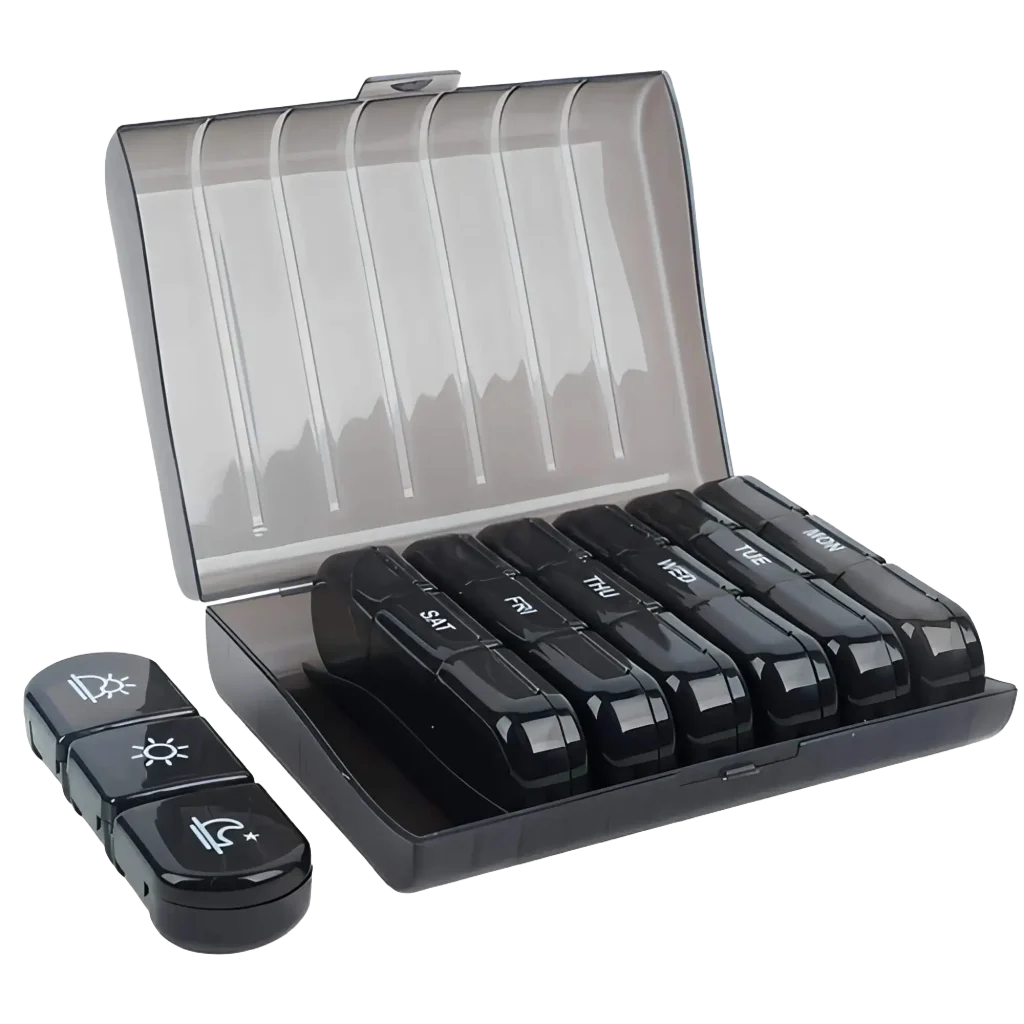 A heti gyógyszeradagoló háttér nélkül, Webp formátumban