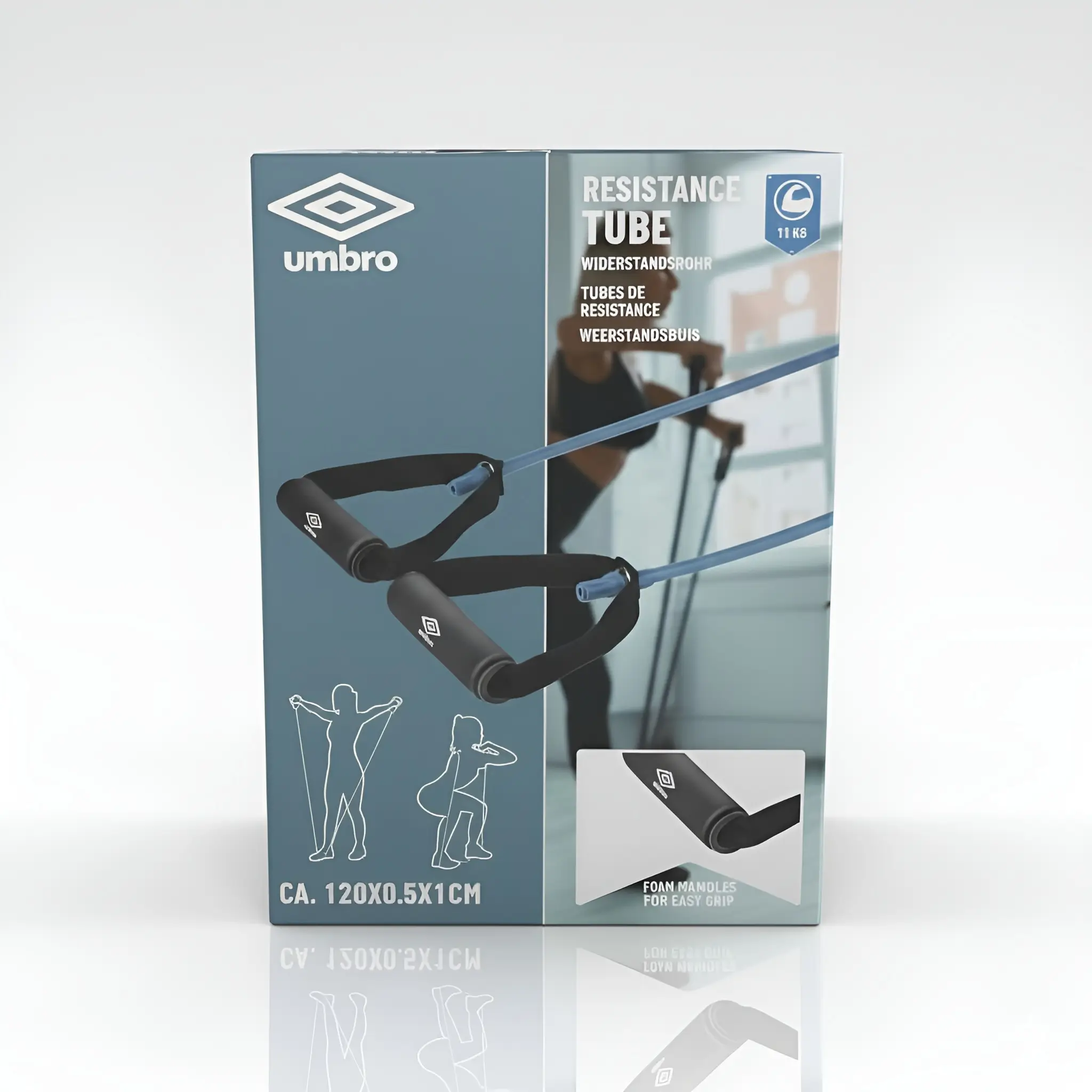 Erősítő gumikötél bontatlan dobozában