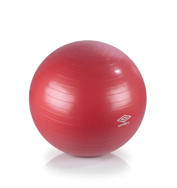 Piros fitness labda 75 cm-es méretben