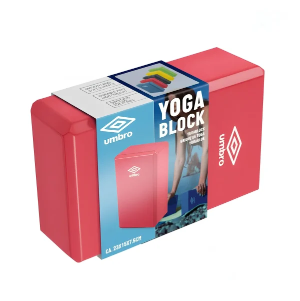 Rózsaszín jógatégla