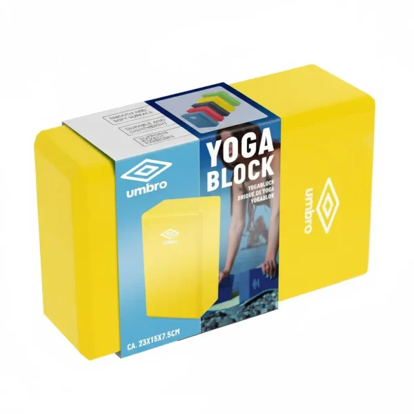 Az Umbro jógatégla sárga színben